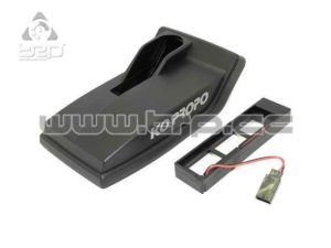 Ko Propo Base de emisora para bateria Li-fe 6.6v 2S (87x30x18mm)