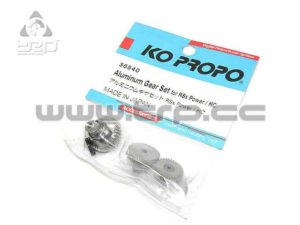KO Propo Set de Piñones Aluminio para Servo RSx Power
