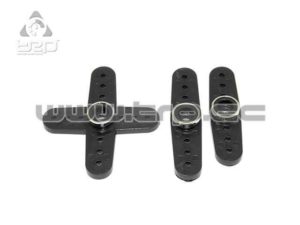 KO Propo Brazo de Servo Plastico/Metal Negro