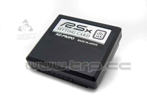 KO PROPO RSx Setting Card